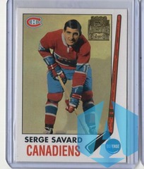 2001-02 Topps O-Pee-Chee Archives Rookie reprint #53 Serge Savard